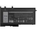 Laptop Battery 4 Cell  11.4V 42Wh Replacement for Latitude E5280 E5480 Series  TYPE -  3DDDG      - Black. 