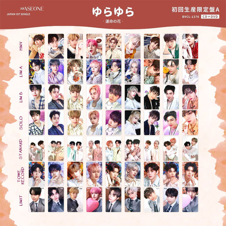 Yuthorite ZB1 Flower of Destiny Japanese Special JAPAN 1ST SINGLE Single Photo Card RICKY Jin Tailai