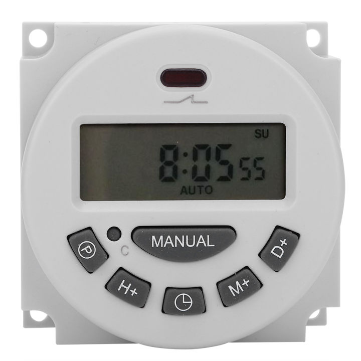 digital time switch cn101a l701‑12v energy-efficient lcd timer 1 minute to 168 hours congenerous micro‑computer electron