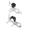 DSLR Ball Head Shoe Mount Camera Ball Mount Clamp 1/4 inch -20 Tripod Head Hot Shoe Adapter and Cool Super Clamp. 