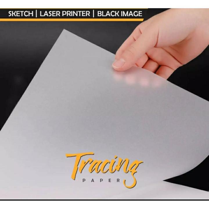 Tracing paper for Stamp making and Drawing Pack of 5 Sheets