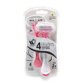 (Pack of 2) WBM Women Body Razor - 4 Pcs | Razor for Women | Body Razor for Smooth Shaving. 