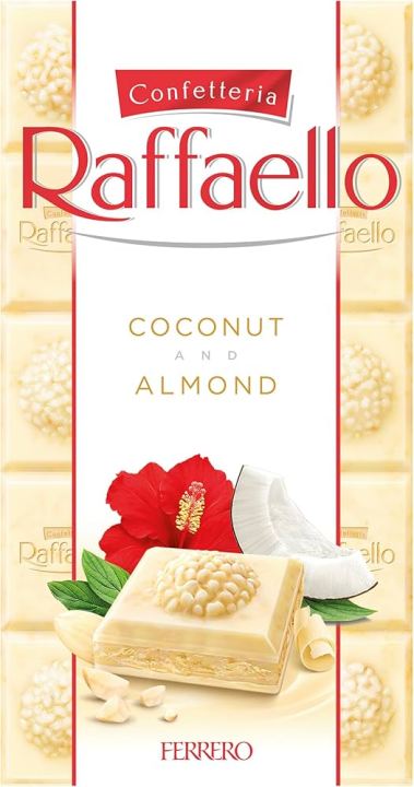 Raffaello Almond Coconut chocolate bar 90g