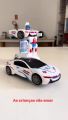 Deform Robot Car Toy for Kids – 2 in 1 Transforming Car to Robot with Lights & Sound. 