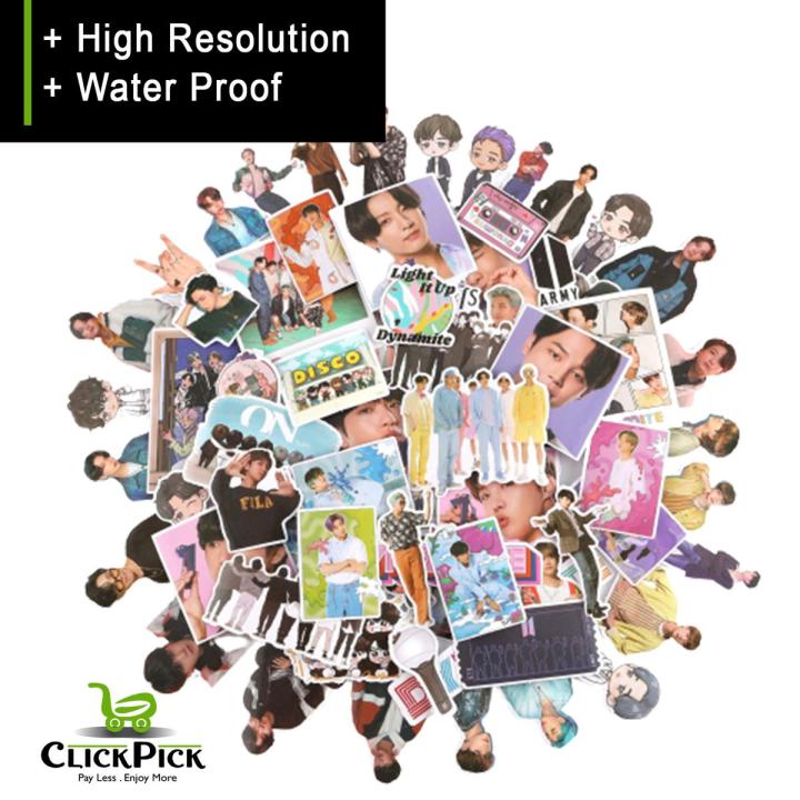 BTS%20Stickers%2010,20,50,100%20PCS%20cutout%20Korean%20Bangtan%20Boys,%20BTS%20water%20proof%20stickers%20%7C%20%20journaling%20stationery%20sticker%20%7C%20BTS%20stickers%20%7C%20kpop%20stickers%20-%20Image%202