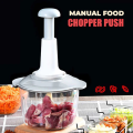 push chopper Hand Pat Food Processor Eater / 2 liter / Chopper Cutter / Handheld Vegetable Chopper/Mincer/Mixer/Blender to Chop Fruits Onions/Fresh Meat/Ginger/Herbs/Garlics. 