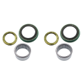 NAMUNY 2X Bearing Spacer Oil Seal Set for Mitsubishi Pajero Montero 2Nd L200 3Rd 1990-2005 MB160850 MB160670 MB160671. 