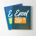 Excel Campus Assignment Notebook - 200PG- Punched and Perforated. 
