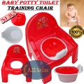 Mini Baby Potty Chair - Child Friendly Design - Child Toddler Training Seat With Cover - Easy To Clean Maintain And Wash - Children Urine Pot - 1-2 Years Old Kid Pot - New First Steps Seat - Multi Colour Available - High Quality Plastic Potty Pot. 