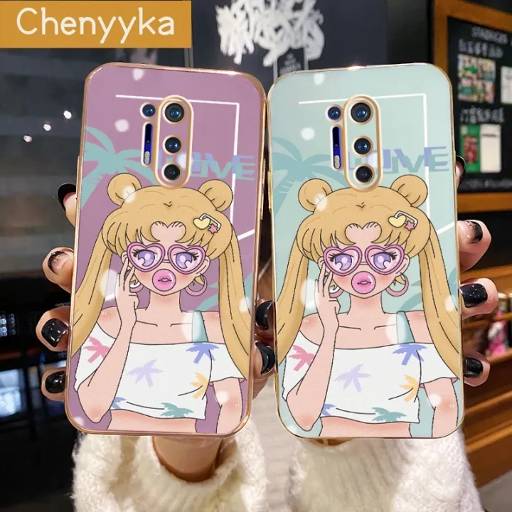 chenyyka%20For%20Oneplus%208%20Pro%20Case%20New%20Design%20Side%20Square%20Edge%20Phone%20Case%20Pattern%20Plating%20Silicone%20Casing%20Fashion%20Girl%20Full%20Cover%20Camera%20Shockproof%20SoftCase%20Protection%20Cases%20-%20Image%208