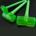 Perfect Double-Sided Rubber Hammer Round Non-Slip Metal Plastic Handle Installation Hammer for Tile Flooring Construction Tool (Color : Metal Handle L). 