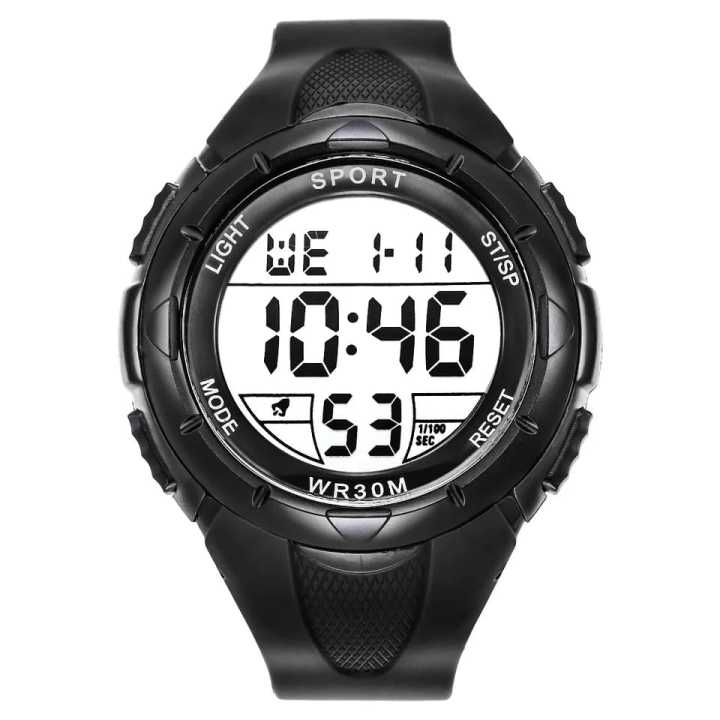 Key Analog Digital Watches Men Analog Digital Military Sport LED