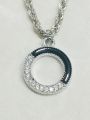 Elegant Multi Layered Chains Designer Chokar Necklace with Pendants. 