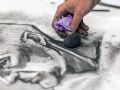 Openness - 50g - Charcoal / Graphite  Powder For Painting-Art Supplies-Sketching Powder-100% Premium Drawing Charcoal-Dark Pigment Powder. 