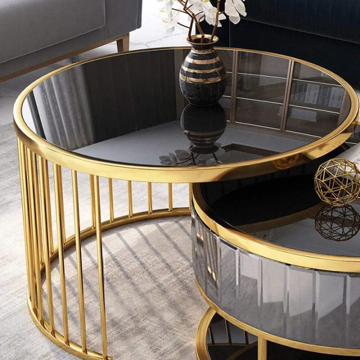 Round%20Gold%20Nesting%20Coffee%20Table%20Set%20with%20Beveled%20Glass%20-%20Versatile%20Centerpiece%20for%20Drawing%20and%20Living%20Rooms%20-%20Tempered%20Glass%20Top%20and%20Shelf%20for%20Contemporary%20Elegance%20-%20Ideal%20Coffee%20and%20Cocktail%20Table%20-%20Image%203