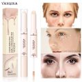 YANQINA Double-ended Concealer Pencil Stereoscopic Natural Powder Fine Face Foundation Concealer. 