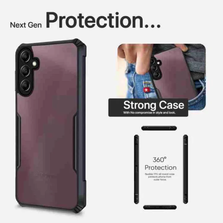 Samsung%20Galaxy%20A16%20%20Under%20Protection%20Hybrid%20Armor%20Cover%20with%20camera%20protection%20(%20Black%20transparent)%20-%20Image%202