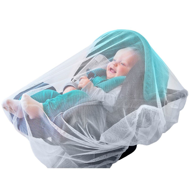Baby%20Infant%20Mosquito%20Net%20For%20Pram%20Carry%20Cot%20Bed%20Stroller%20Crib%20Play%20Bassinet%20Playpen%20Pushchair%20Car%20Seat%20Buggy%20Travel%20Universal%20Fly%20Bug%20Insect%20Net%20Protection%20Cover%20Large%20Elastic%20and%20Breathable%20A%20fine%20Mesh%20net%20to%20help%20protect%20Baby%20against%20Flies%20-%20Image%203