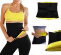 Hot Shapers Belt Belly Slimming Belt / Tummy Trimmer Belly Fat Burner for Men & Women (small). 