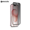 Mocolo Applicable iPhone15 Pro 3D Anti-peep tempered glass film iPhone15 Full Screen Curved Surface Anti-Peeping Film. 
