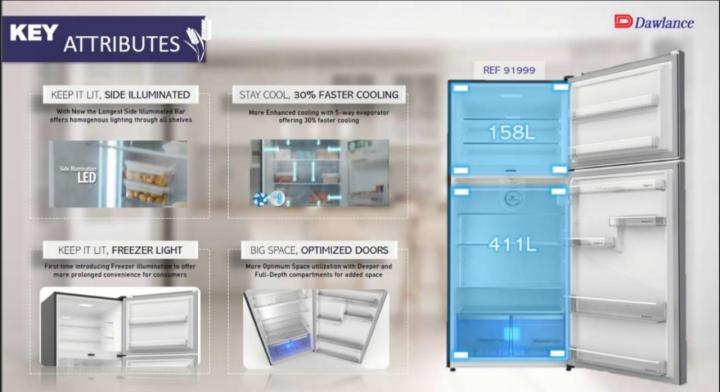 Dawlance%20Refrigerator%2091999%20Chrome%20pro%20-20%20CFT-%20Inverter%20-%20Silver%20-%20Image%204