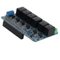 6 Channel RPi Relay Module Expansion Board for Raspberry Pi A+/B+/2B/3B. 