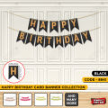 Multi Themes Happy Birthday Banner Photo Booth HBD Bunting Garland Flags For Birthday Party, Baby Shower, Baba 1st Birth Day Party Decor, Party Supplies Available in Assorted Colors. 