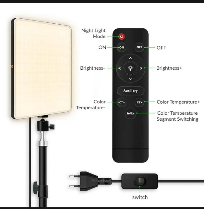 LED%20Studio%20Lighting%20Kit%2018"%20Universal%20Plug%20for%20Photography%20and%20Filming%20with%20Remote%20Control%20-%20Image%205