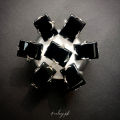 Handmade Lightweight Black Stone Ring For Girls / Women.. 
