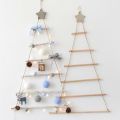 DIY Wooden Christmas Tree Wooden Wall Hang Christmas Tree Year Decoration for Home Ornaments. 