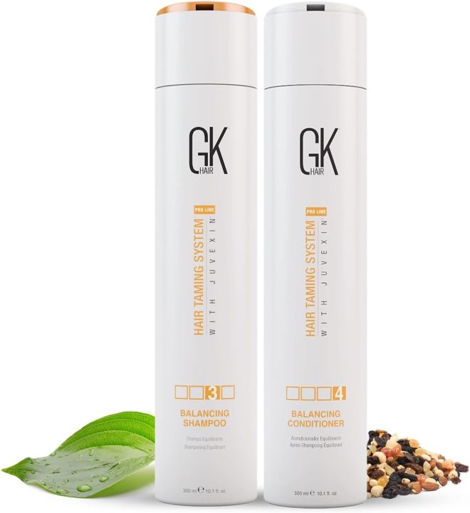 GK Hair  Balancing Shampoo(3) & Balancing Conditioner (4)  300 ml each