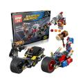 Batman Batcycle & Harley Quinn Building Blocks - Multicolor. 