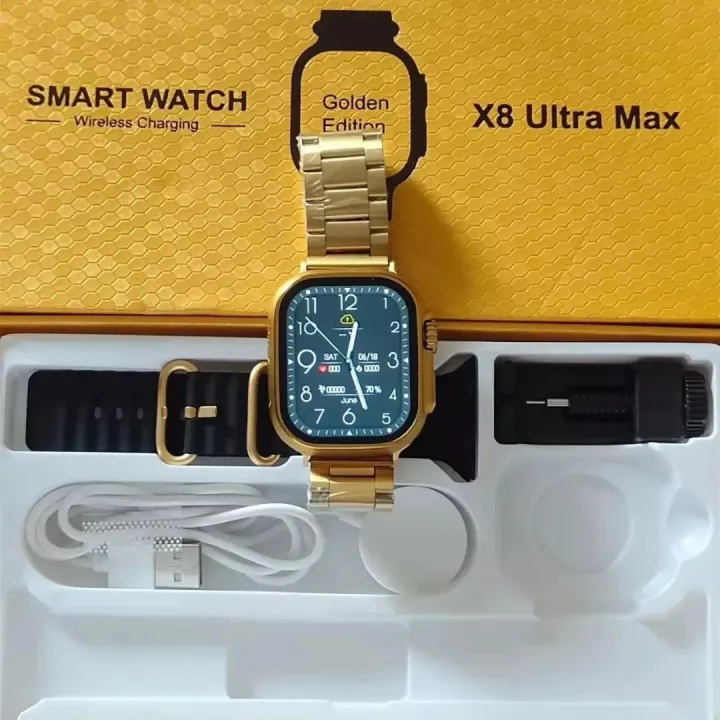 X8%20Ultra%20Max%20Smart%20Watch%208%20Series%2049mm%20Gold%20Edition%20-%20Image%203