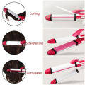 3in1 Hair Straightener and Curler, Hair Care Styling Tools, Hair curling machine. 