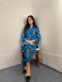 Stylish Era New Arrival Trendy Petal Khadi mix print Dress for Women and Girls. 