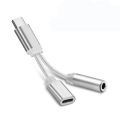 Splitter For Type C To 3.5mm Audio Type C Charging Audio Earphone Charger Adapters For Xiaomi Mobile Phone Accessories TXTB1. 