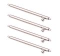 4pcs  20mm, 22mm, Stainless Steel 1.5mm Diameter Quick Release Spring Bars Smart Pins Smart Watch Pins Watch Band Pins. 