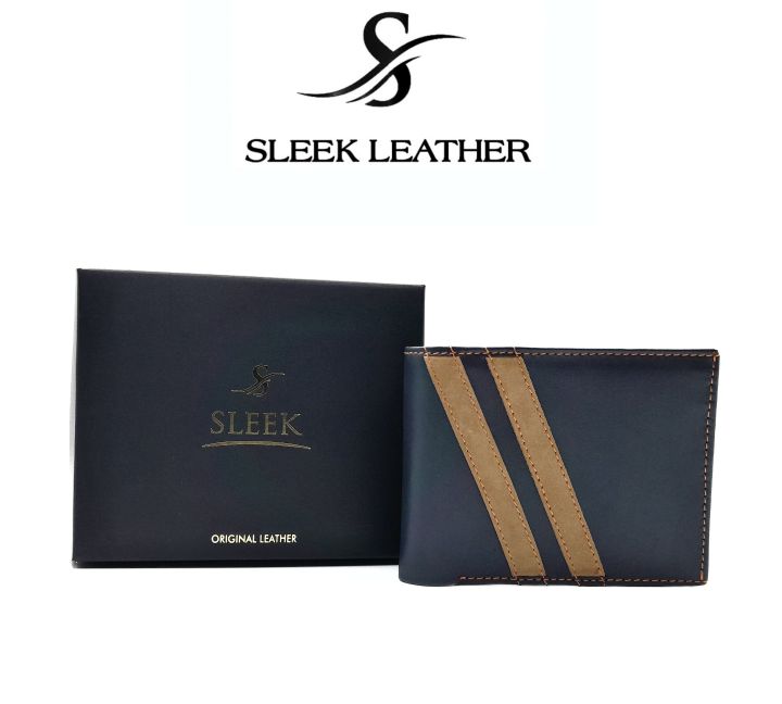 SLEEK%20Premium%20Real%20Leather%20Wallet%20for%20Men%20with%20Zipper%20and%20Gift%20Box%20-%20Cash%20&%20Card%20Branded%20Wallet%20-%20Model:%20WILD%20WEST-%20Bifold%20Slim%20Wallet%20-%20SK-1%20-%20Wallet%20for%20Men's%20-%20Image%202