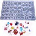 Resin Jewellery making mold or Resin Gems mold for Resin pendant base or cabochon mold. 