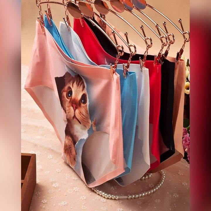Pussycat Seamless Cat Printing Panty