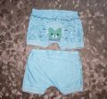 Pack of 2 - Kids Panty Underwear for Toddler Girls (Girls Boxer Underwear). 