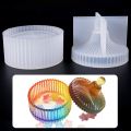 JEWELLERY BOX MOLD for RESIN ART - storage box mold or candle holder mold - handmade diy craft. 