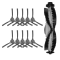 Fit for SETTI RV500 Smart Roller Main Side Brush Robot Vacuum Cleaner Accessories Plastic Sweeper Accessories. 
