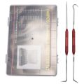 740PCS Nitrile Rubber O Ring Set with Hook Tools Sealing O-Ring Kit. 