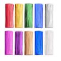 Twist Tie - Metallic - 4 Inches - Multicolors - Unisex - Pack Of 500. 