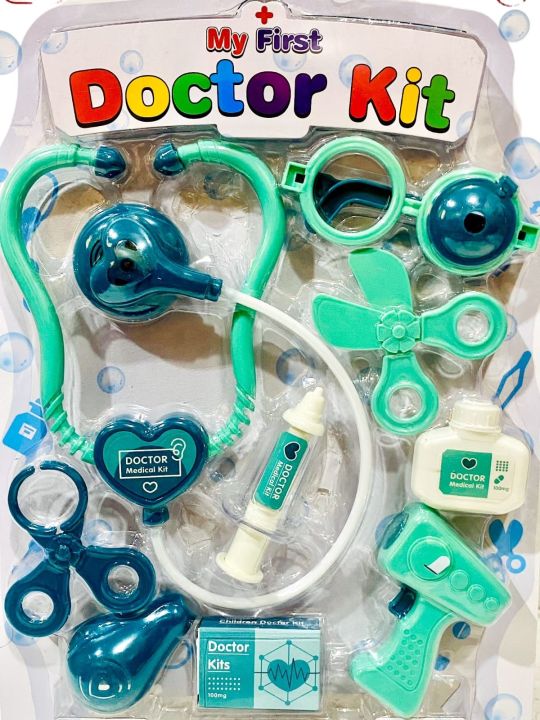My first Doctor kit card | Doctor Role Play Health Care Educational | Pretend Play Doctor Kit Set3+ boy toys, girl toys, birthday gift for Kids