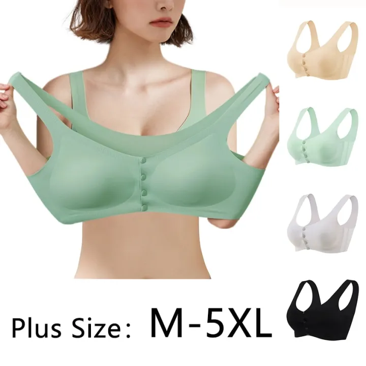 Plus%20Size%20Breastfeeding%20Bras%20Maternity%20Nursing%20Bra%20Feeding%20Nursing%20Underwear%20Clothes%20For%20Pregnant%20Women%20Seamless%20Ice%20Silk%20Bra%20-%20Image%202