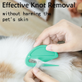 1 PCS Knotting Comb for Cats, Pet Knotting Comb Pet Supplies for Dog Pet Hair Removal Tool,Red. 