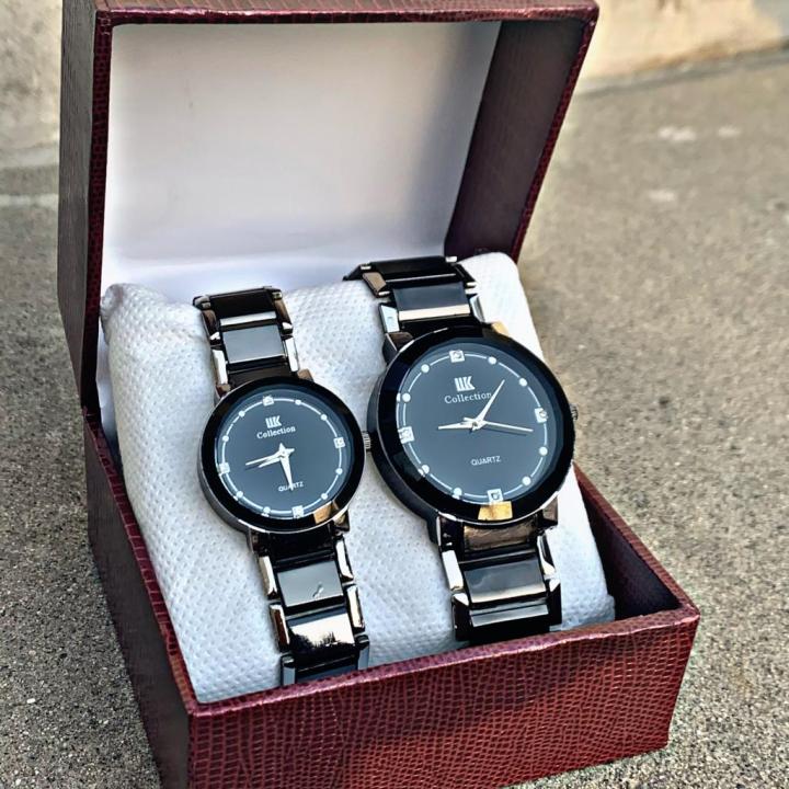 2Pcs/Set%20Couple%20Watches%20For%20Lovers%20Fashion%20Luxury%20Couple%20Watch%20Stainless%20Steel%20With%20Free%20Gift%20Box%20-%20Image%204
