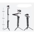 3 Way Grip Waterproof Monopod Selfie Stick For Gopro Hero 5 6 4 Black Session SJ4000 for Xiaomi Yi 4K Sports Camera Tripod Stand. 